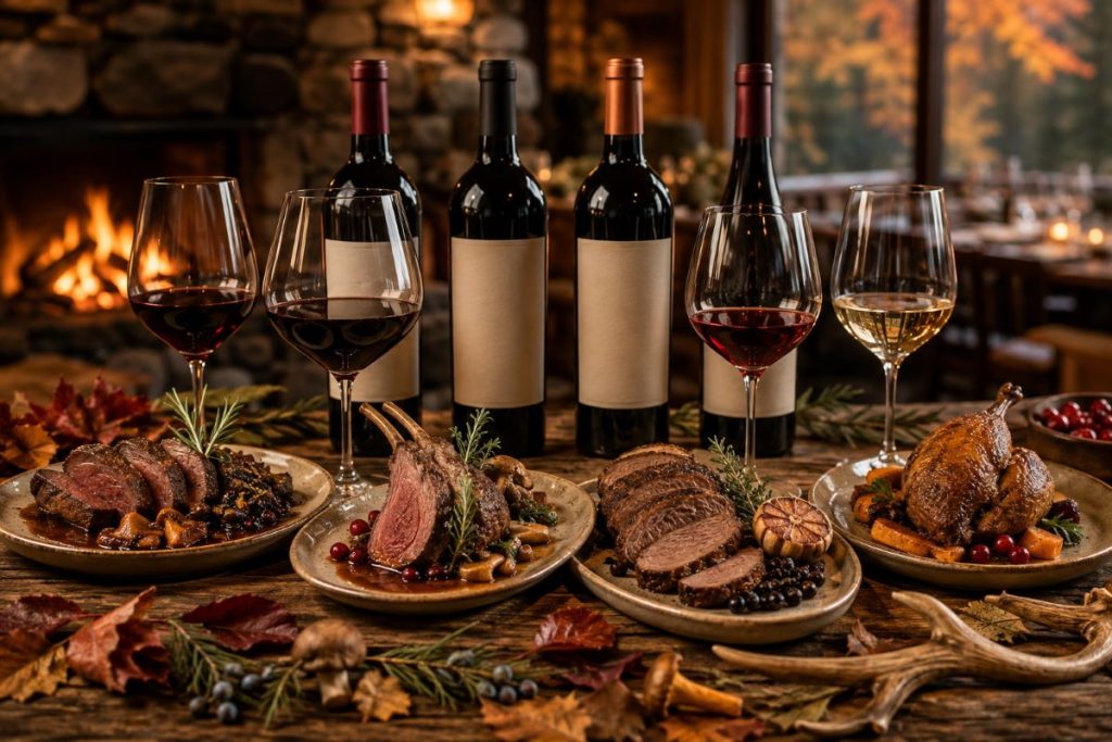 Wein zu Wild richtig auswählen: Hirsch, Reh, Wildschwein & Wildgeflügel