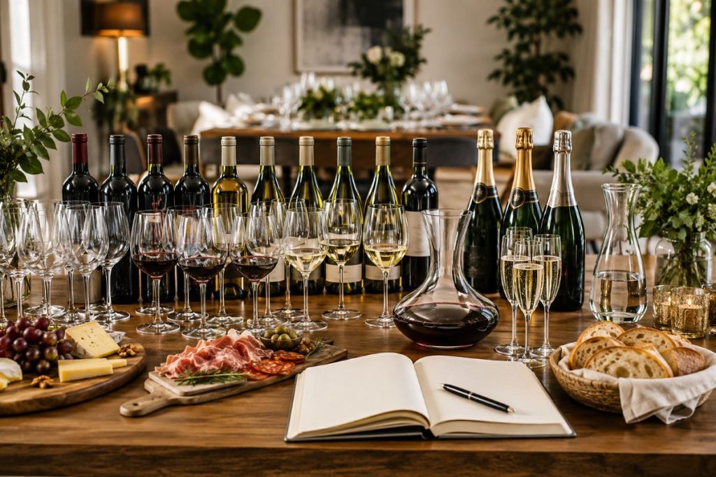 Wie viel Wein pro Person? Flaschen für 10, 20, 30, 50 & 100 Gäste richtig planen