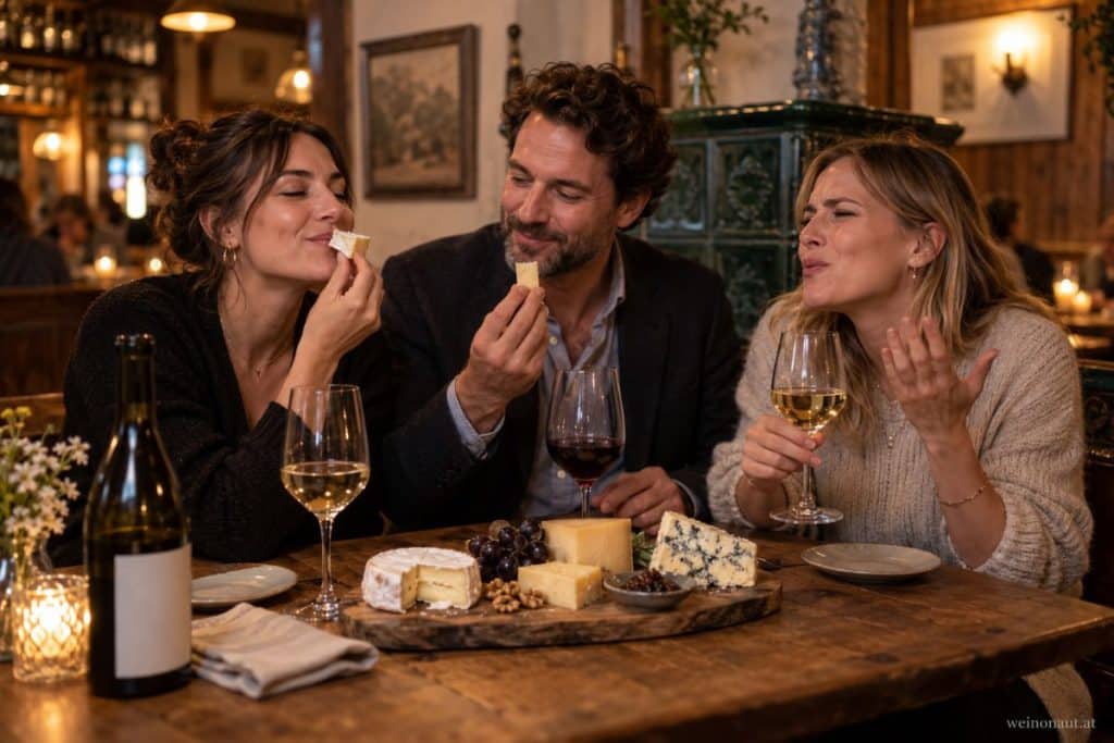 Wein zu Käse richtig auswählen: Reife, Salz & Intensität entscheiden