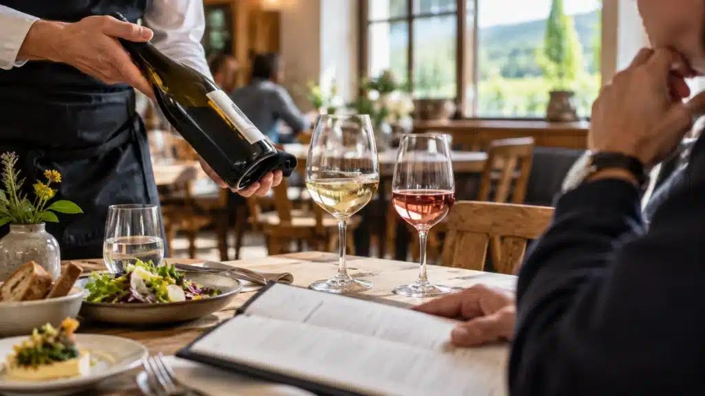 Steirischen Wein im Restaurant auswählen: Weinkarte & Speisen richtig kombinieren